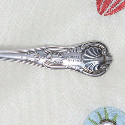 Teaspoon, Holmes & Edwards, Hotel Imperial, English King, Antique RARE