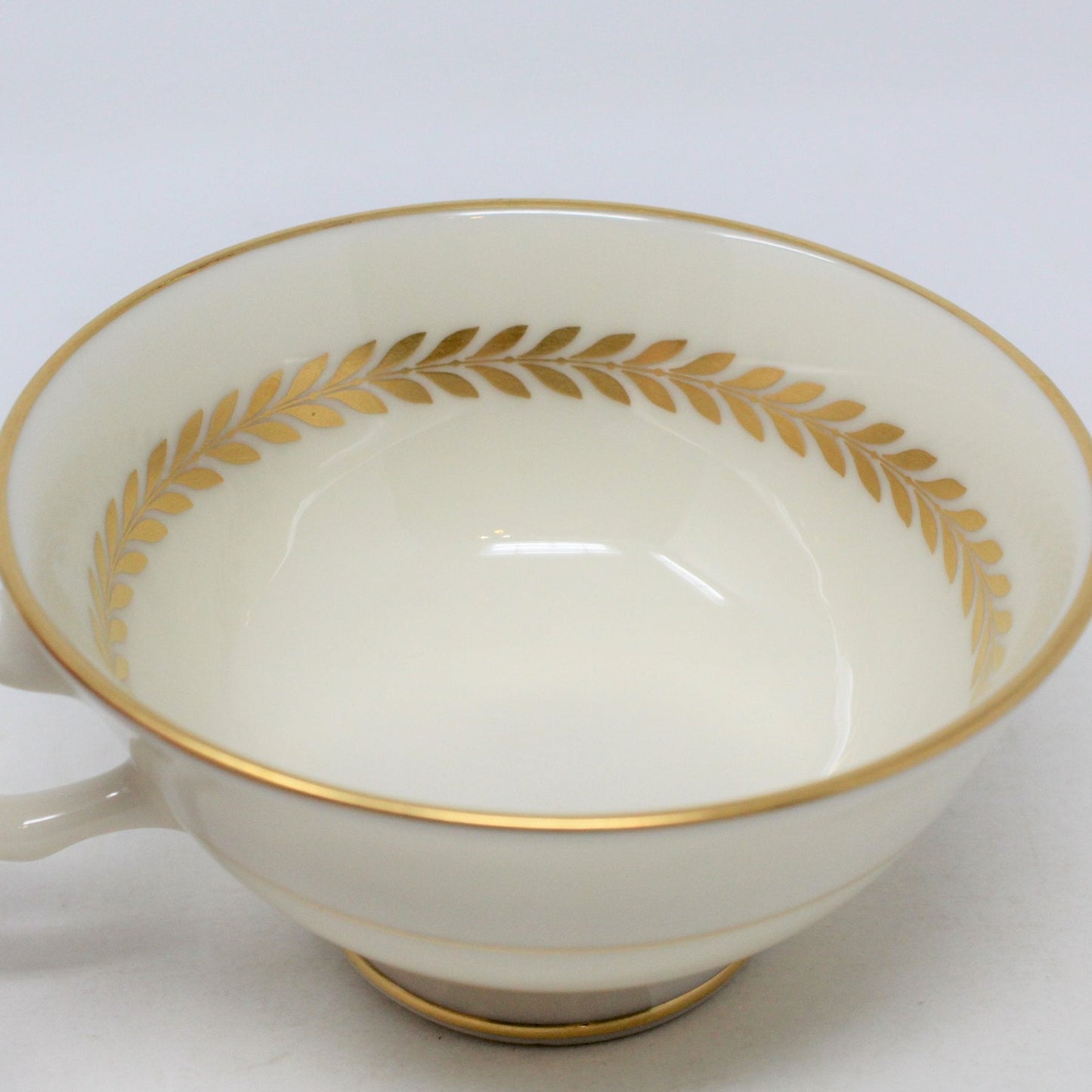 Teacup and Saucer, Lenox, Imperial P-338, USA Vintage