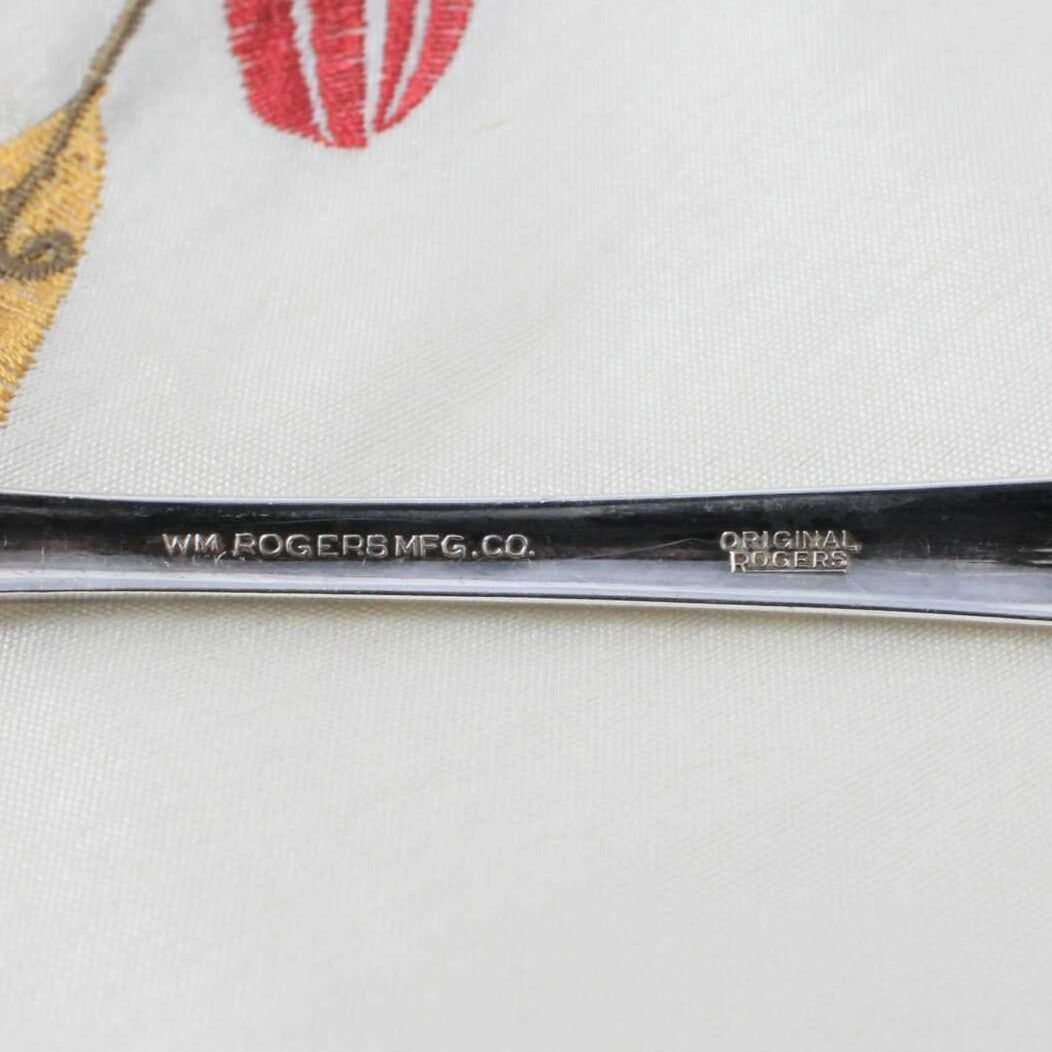 Serving / Meat Fork, Wm Rogers, Inheritance, Silverplate, Vintage