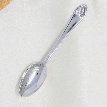 Demitasse Spoon, Victor Silver, Waldorf Astoria, Art Deco, Vintage 1932