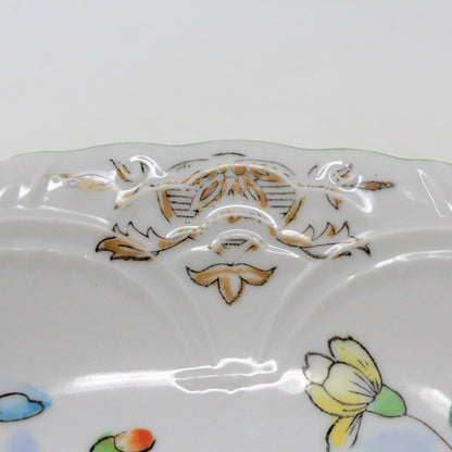 Bowl, Hand Painted Floral, Ceramic, Japan, Vintage