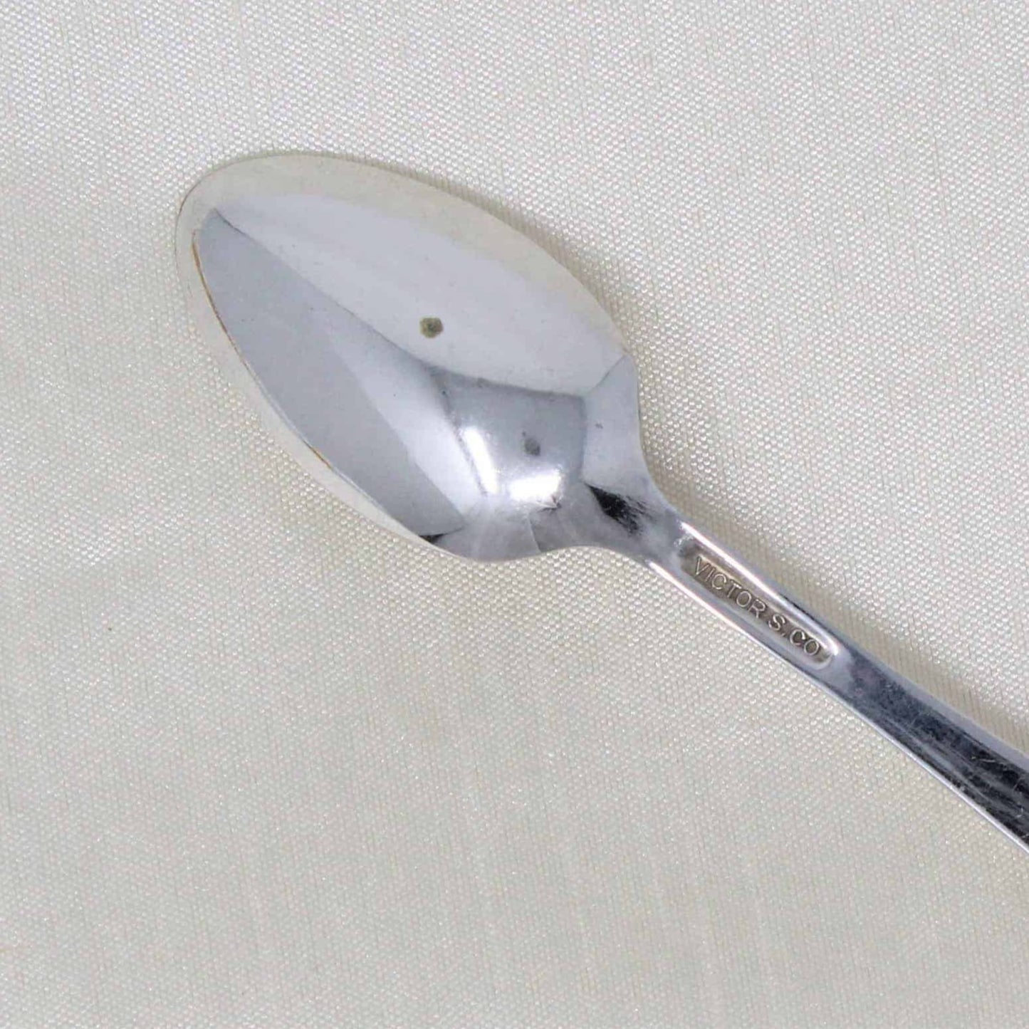 Demitasse Spoon, Victor Silver, Waldorf Astoria, Art Deco, Vintage 1932
