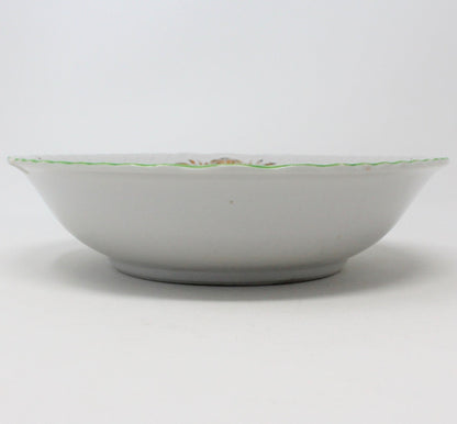 Bowl, Hand Painted Floral, Ceramic, Japan, Vintage