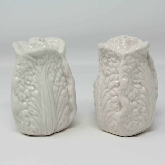 Salt and Pepper Shakers, Fitz and Floyd, Cabbage Shaped, Vintage