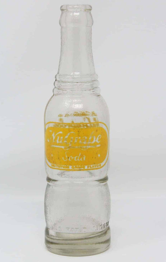 Soda Bottle, NuGrape Soda, ACL, 6oz, Atlanta, GA, Vintage 1950's