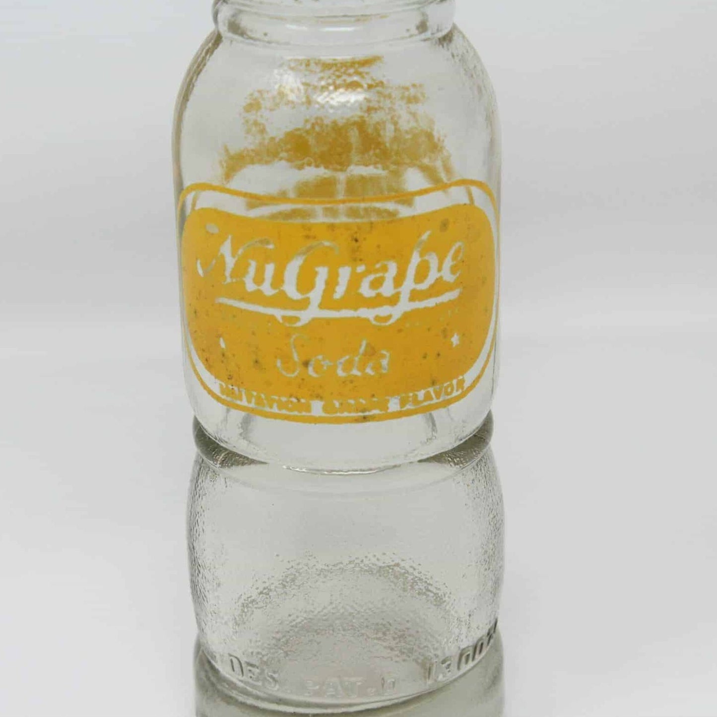 Soda Bottle, NuGrape Soda, ACL, 6oz, Atlanta, GA, Vintage 1950's