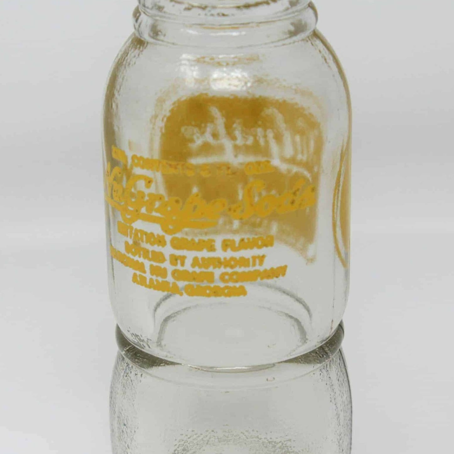 Soda Bottle, NuGrape Soda, ACL, 6oz, Atlanta, GA, Vintage 1950's