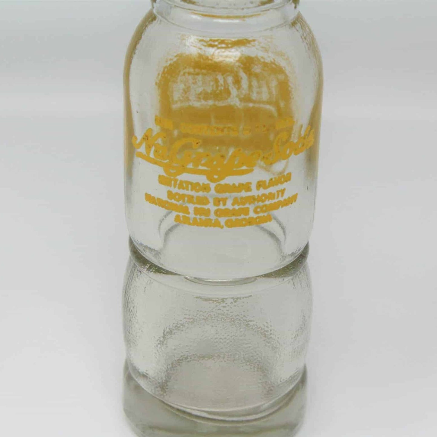 Soda Bottle, NuGrape Soda, ACL, 6oz, Atlanta, GA, Vintage 1950's