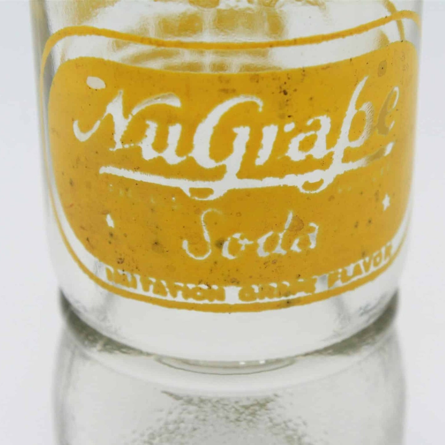 Soda Bottle, NuGrape Soda, ACL, 6oz, Atlanta, GA, Vintage 1950's