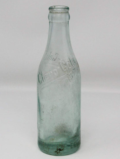 Soda Bottle, Chero-Cola Embossed Bottle, 6 1/2 oz, 1920's, Antique