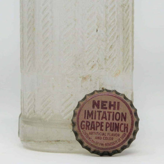 Bottle Cap, NEHI Imitation Grape Punch, Unused 1930's