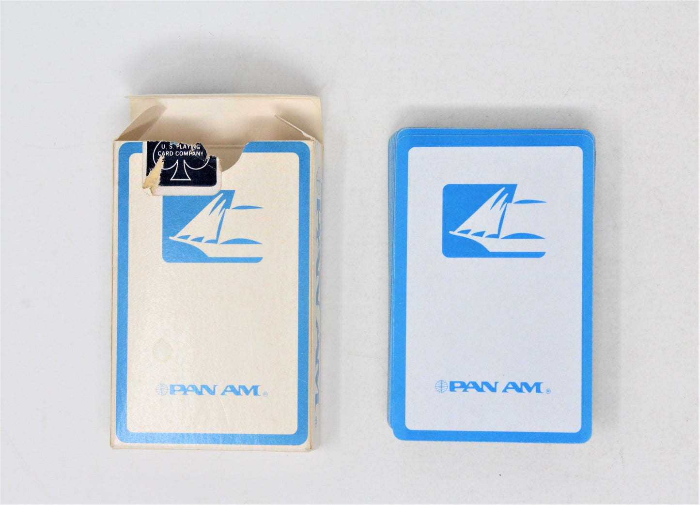 Playing Cards, Pan Am, Clipper Ship Logo, USPCC Seal, Vintage