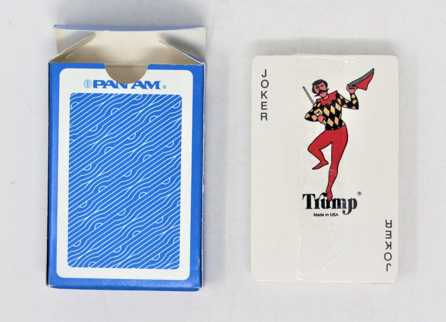 Playing Cards, Pan Am, Bridge Size Trump Cards, Unopened, Vintage