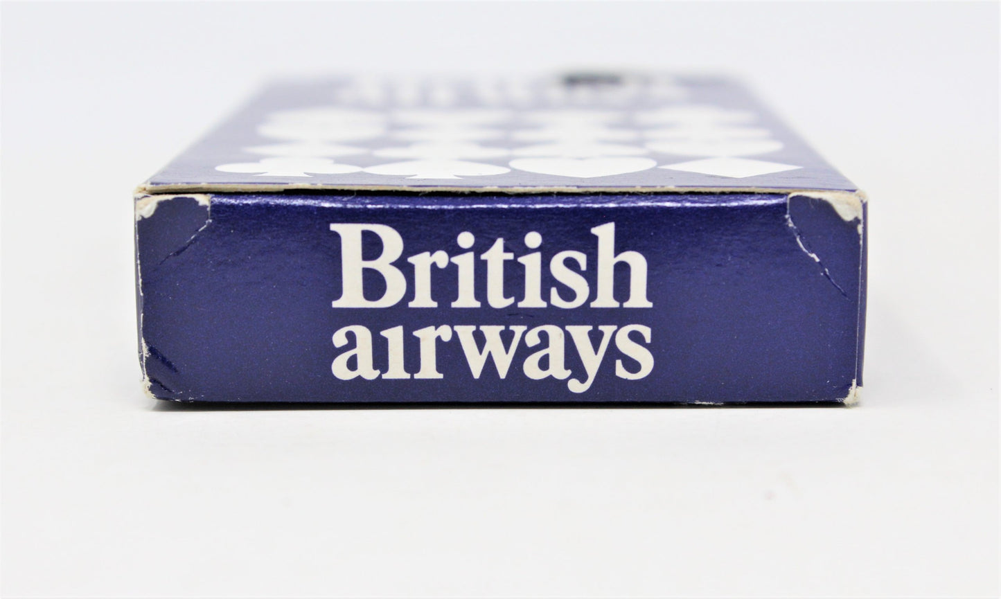 Playing Cards, British Airways, Blue Landmarks, Unopened, Vintage
