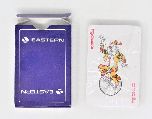 Playing Cards, Eastern Airlines Logo, Bridge Size, Vintage 1970s–80s