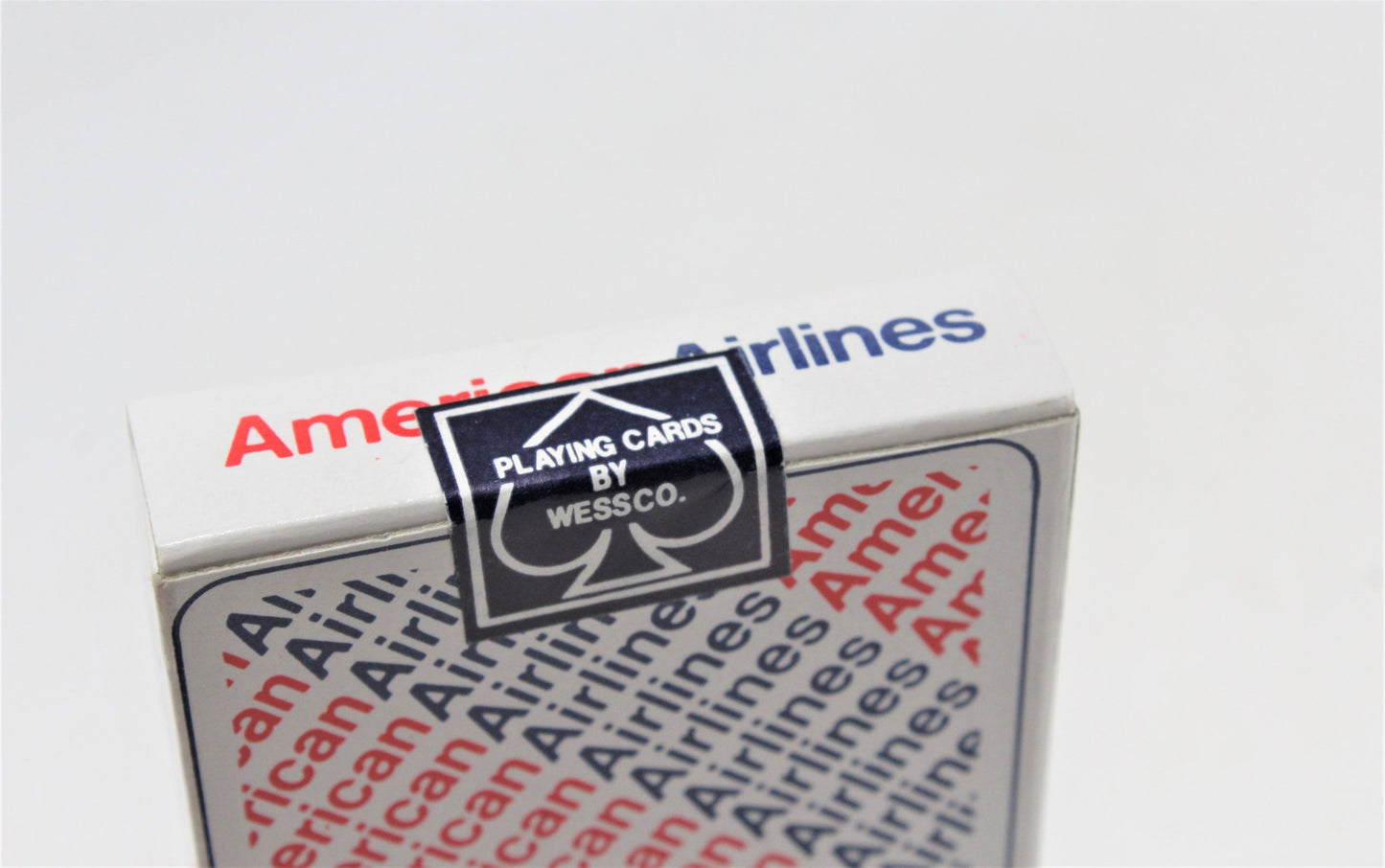 Playing Cards, American Airlines, Logo / Wordmark, Wessco, Unopened, Vintage