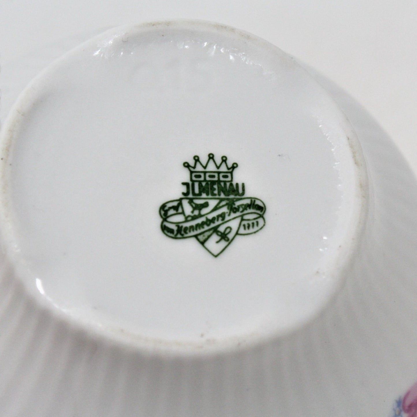 Sugar Bowl with Lid, JLMenau Graf Von Henneberg, Floral, Vintage