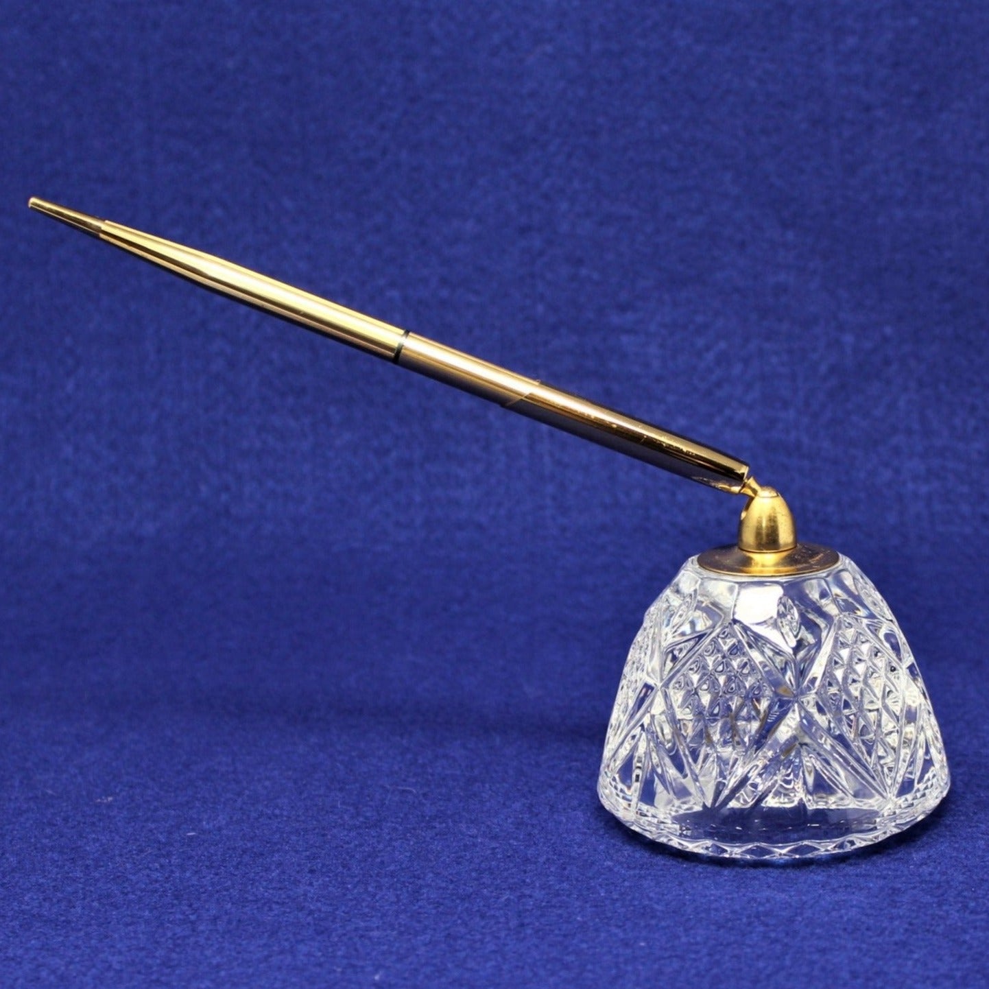 Pen Holder / Paper Weight, Cristal De Flandre, Salzburg, Lead Crystal, France