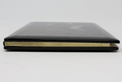 Book, Address & Telephones, Mallard Ducks Lacquerware, Blank, Vintage