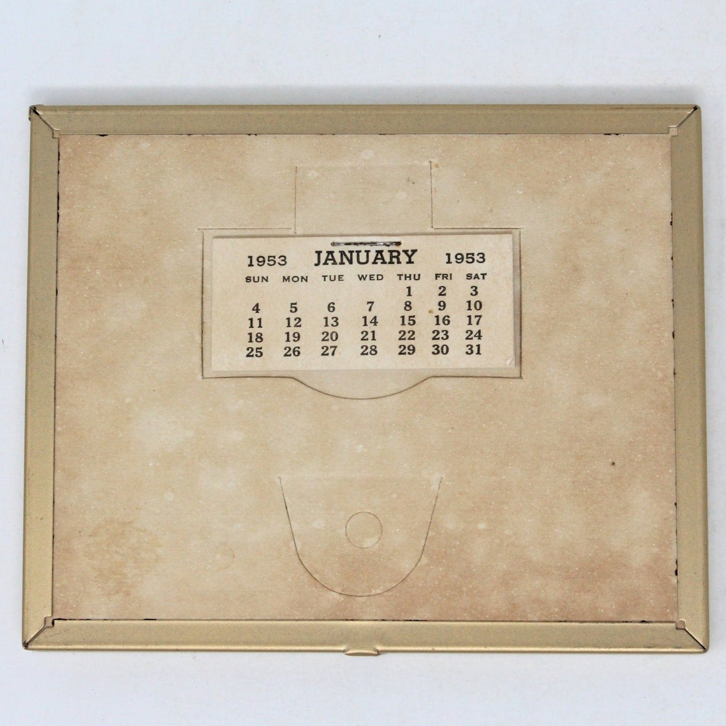 Advertising Thermometer / Calendar, Hunting Dogs Print by Hintermeister, Vintage, SOLD