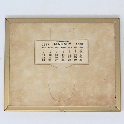Advertising Thermometer / Calendar, Hunting Dogs Print by Hintermeister, Vintage, SOLD