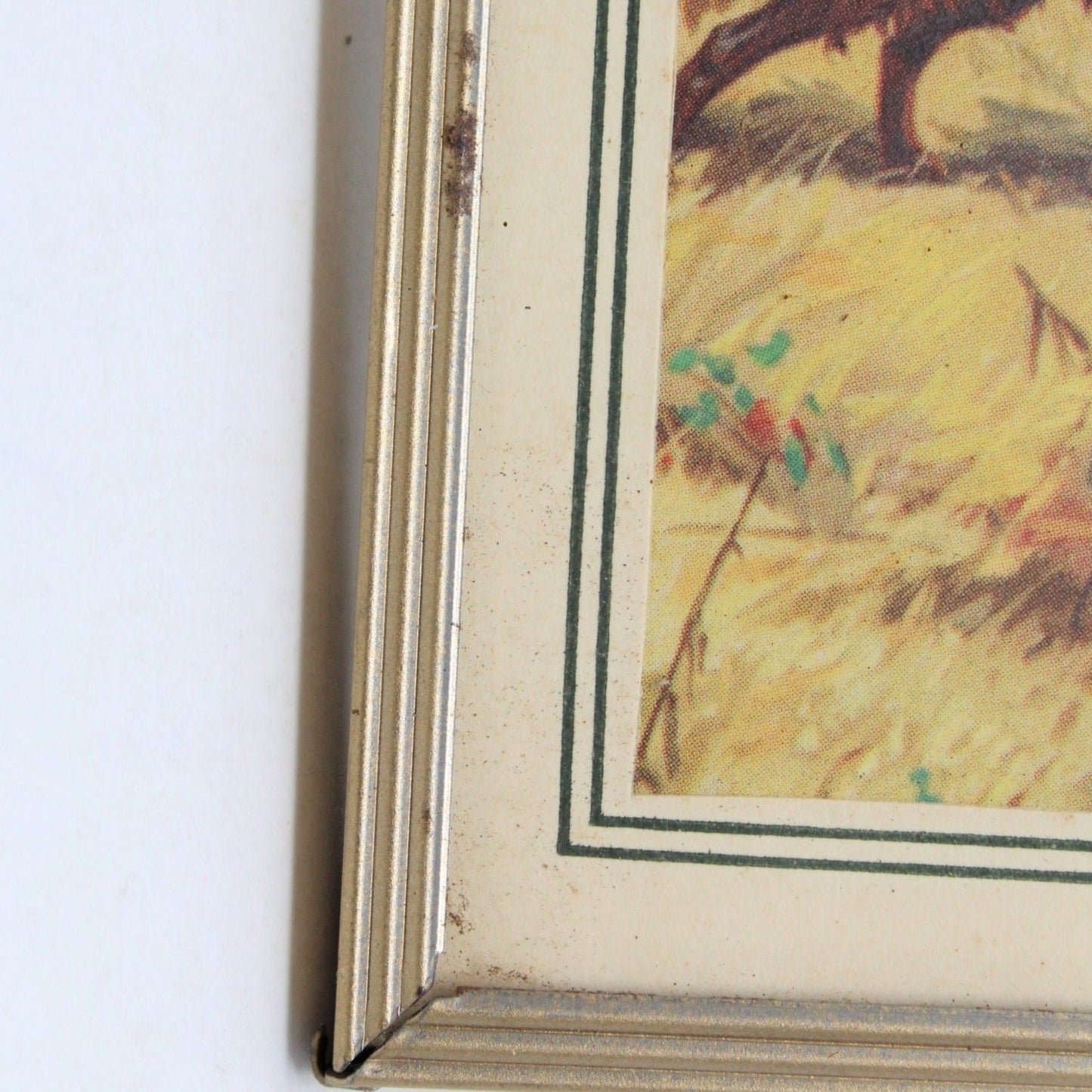 Advertising Thermometer / Calendar, Hunting Dogs Print by Hintermeister, Vintage, SOLD
