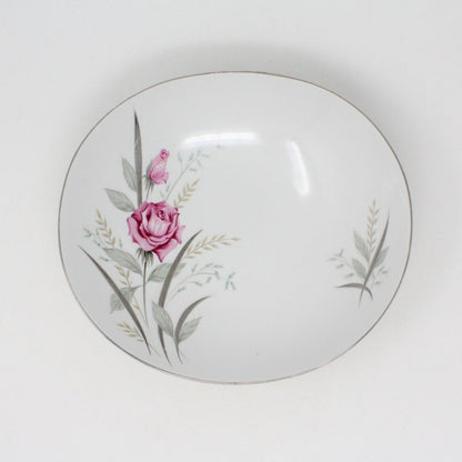 Serving Bowl, Fine China of Japan, Windsor Rose, Vintage Mid Century, Vintage