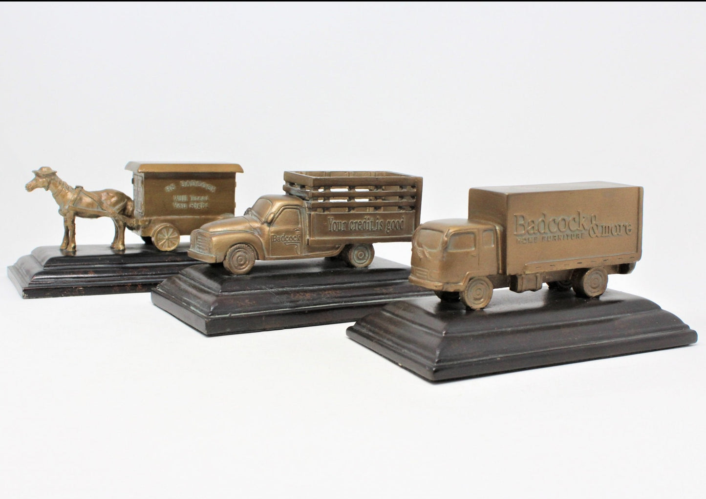 Figurine, Badcock Furniture Delivery Truck, 100th Anniversary Collectible, SOLD