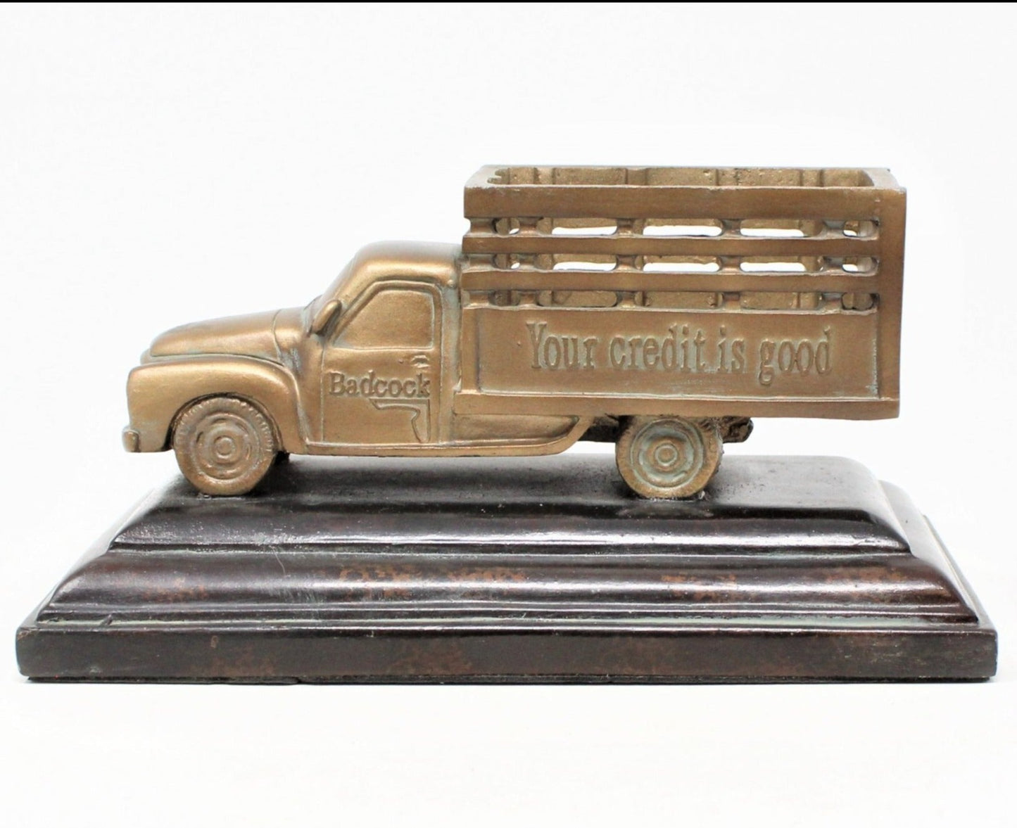 Figurine, Badcock Furniture Delivery Truck, 100th Anniversary Collectible, SOLD