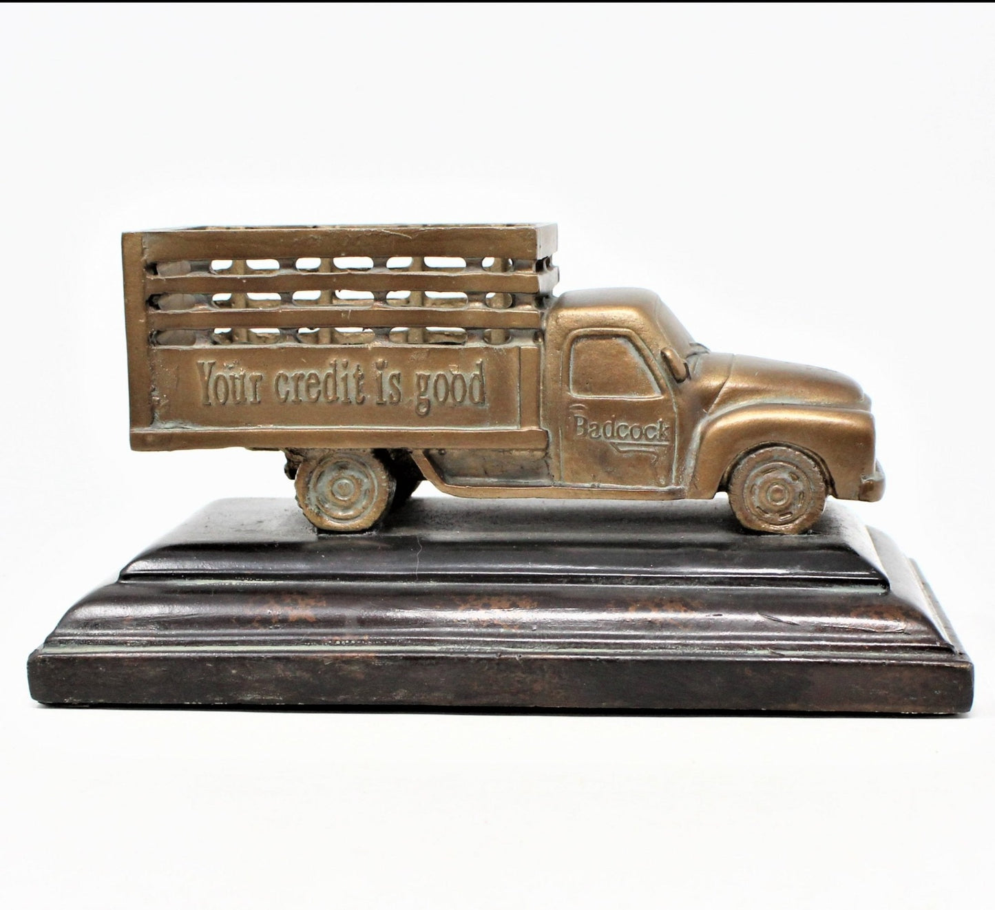 Figurine, Badcock Furniture Delivery Truck, 100th Anniversary Collectible, SOLD