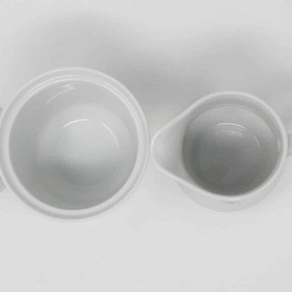 Creamer & Sugar with Lid, Ranmaru, Hampton, Crescent Fine China, Vintage