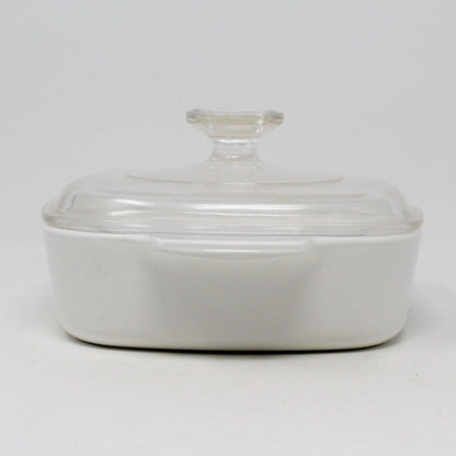 Casserole w/Lid, Corning, Cornflower Blue, 1QT, Vintage