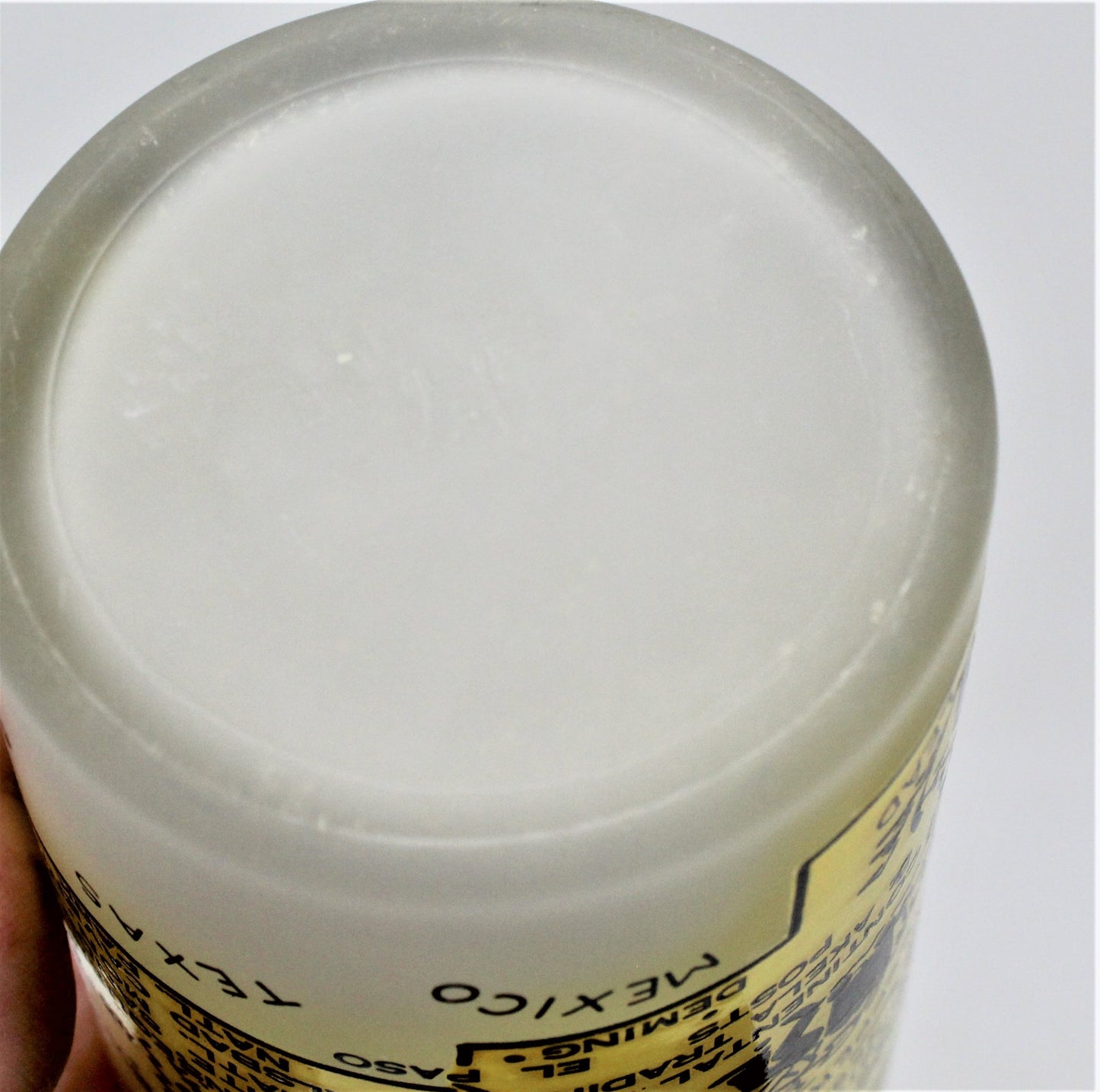 Glass Tumbler, Hazel Atlas State Souvenir, New Mexico, Frosted, Vintage, SOLD