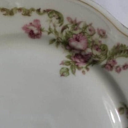 Decorative Plate, Z.S. & C., Floral, Mignon Bavaria Germany, Antique RARE