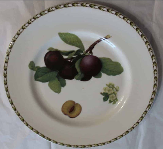 Dinner Plate, Rosina-Queens, Hooker’s Fruit Plum, England, Vintage