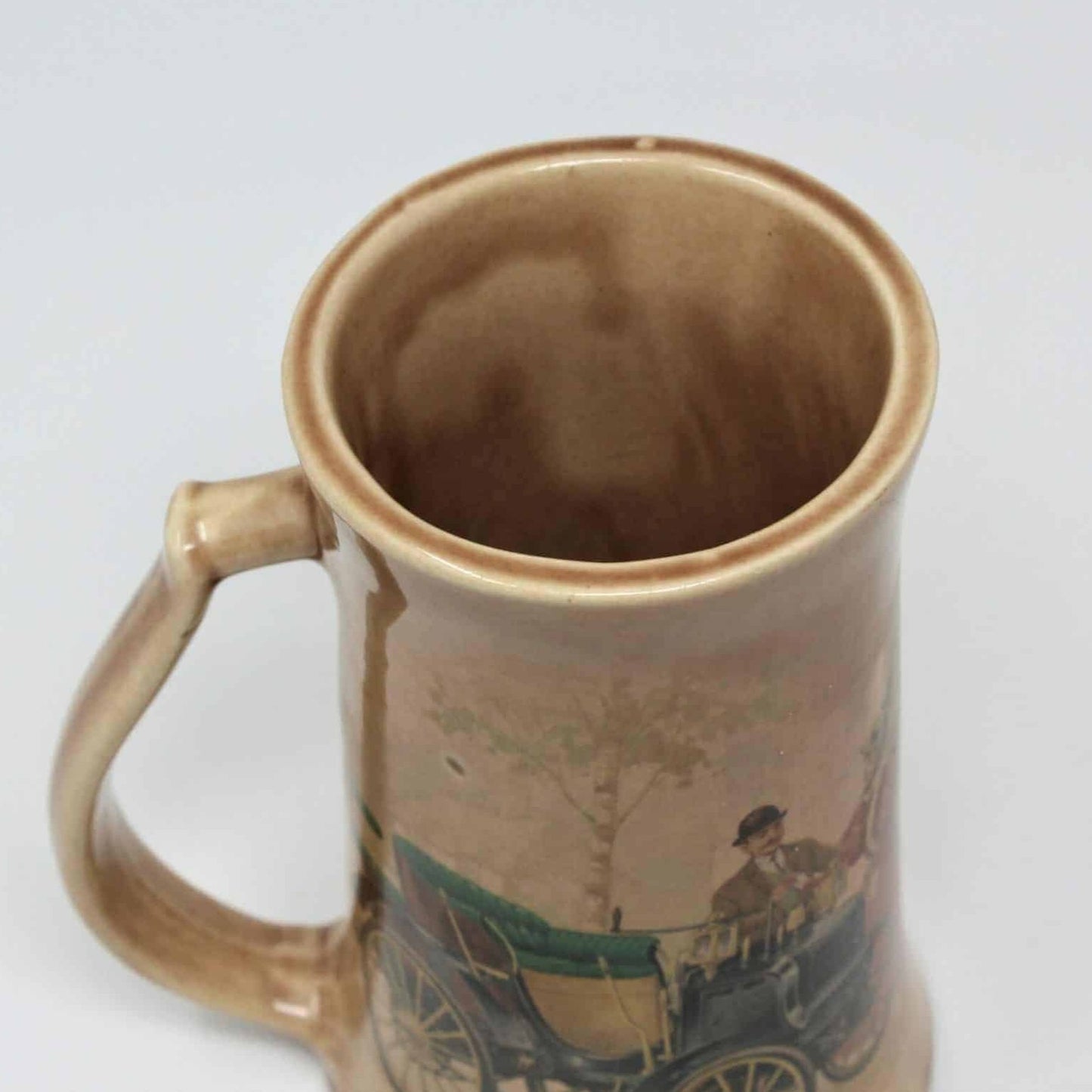 Beer Mug, McCoy Pottery Panhard Levassor 1895, Vintage