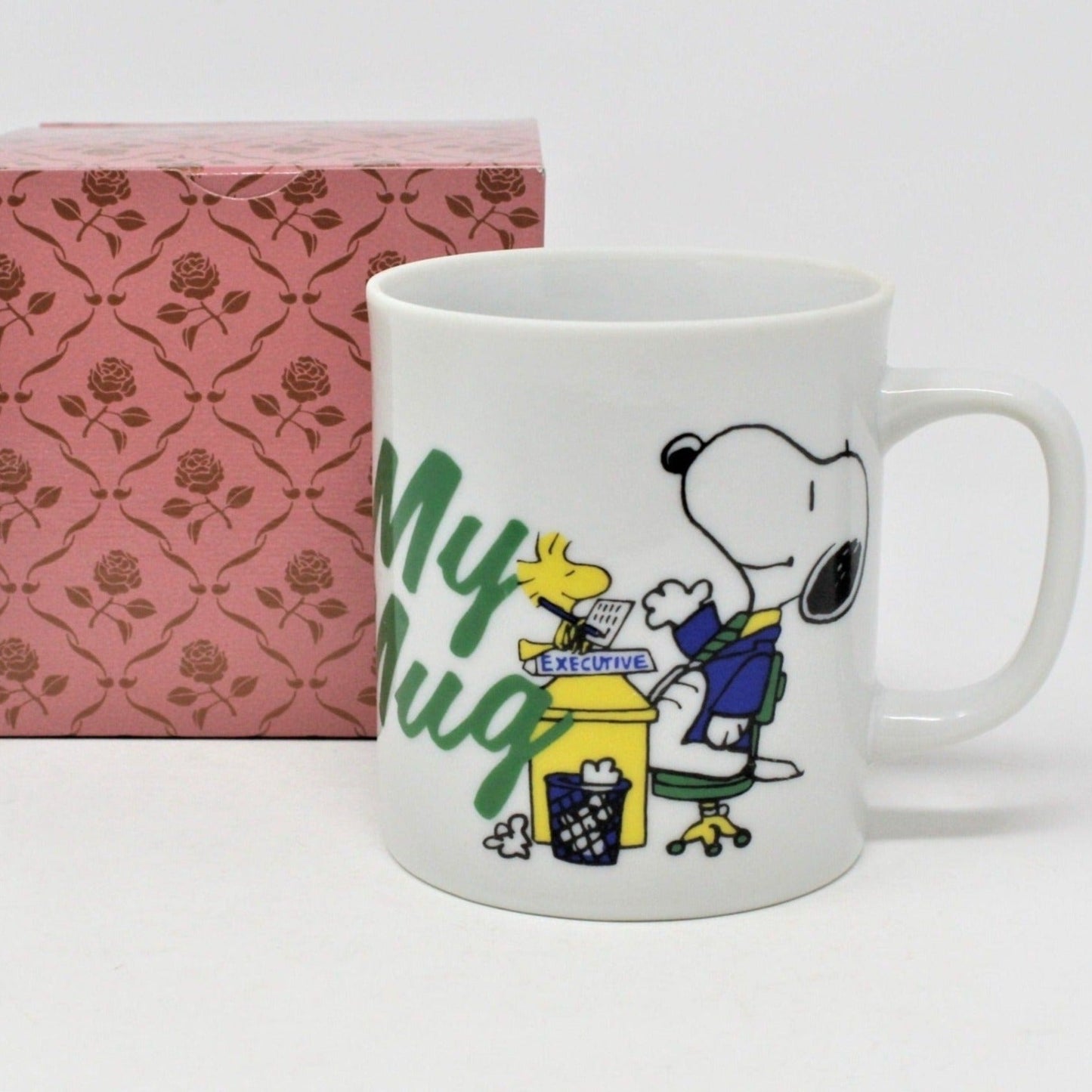 Mug, Snoopy Executive, Dupont Occupational Mug,  Vintage, NOS