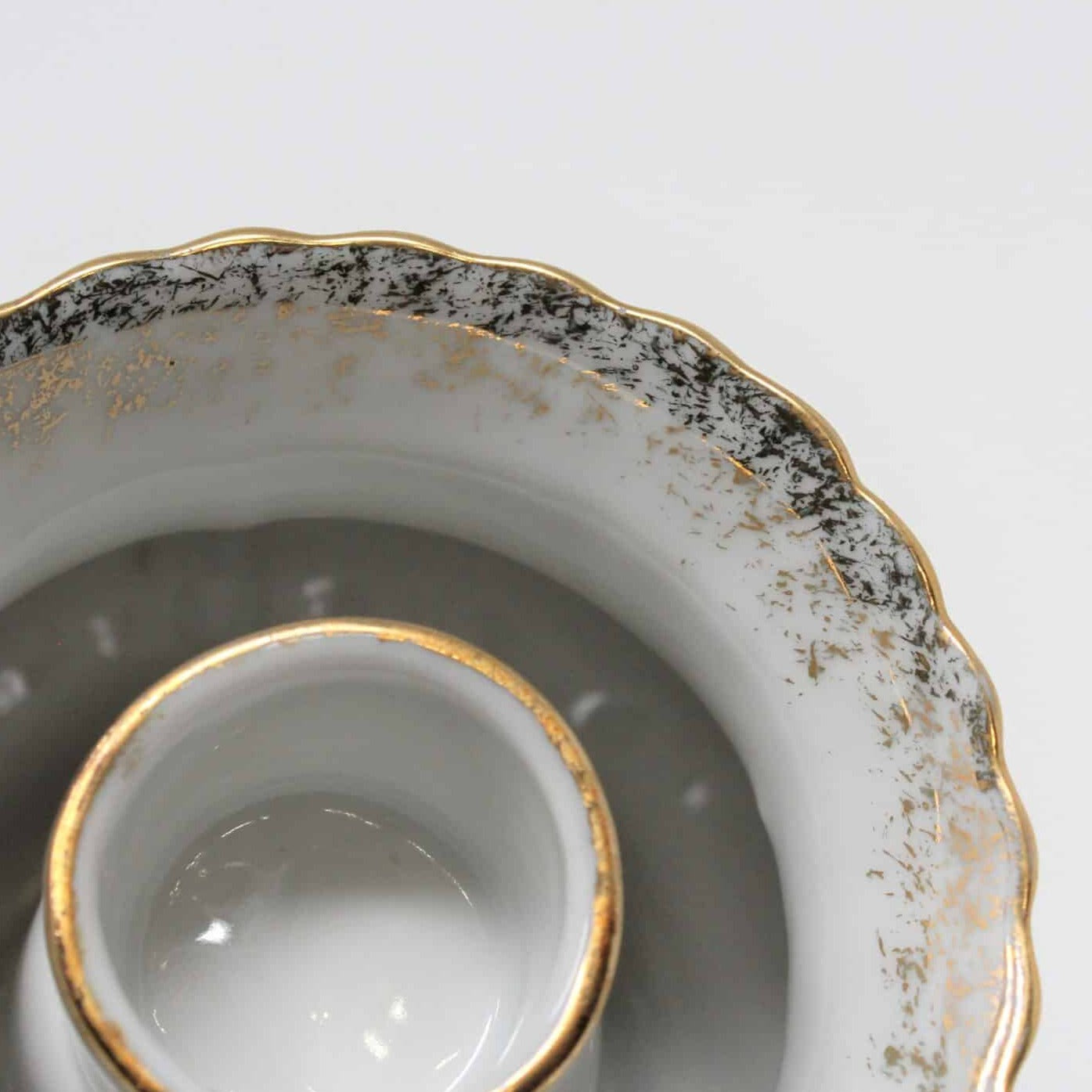 Candle Holder & Vase, Chodziez, Moss Rose, Vintage, Poland, Taper