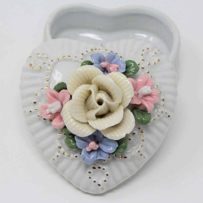 romantic heart shaped box