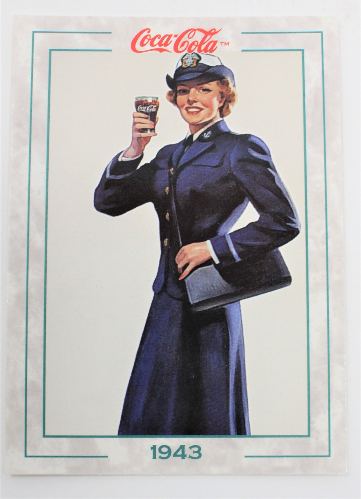 Cards, Coca Cola Collect A Card, "Women in the Military" Cards, Set of 8, 1994