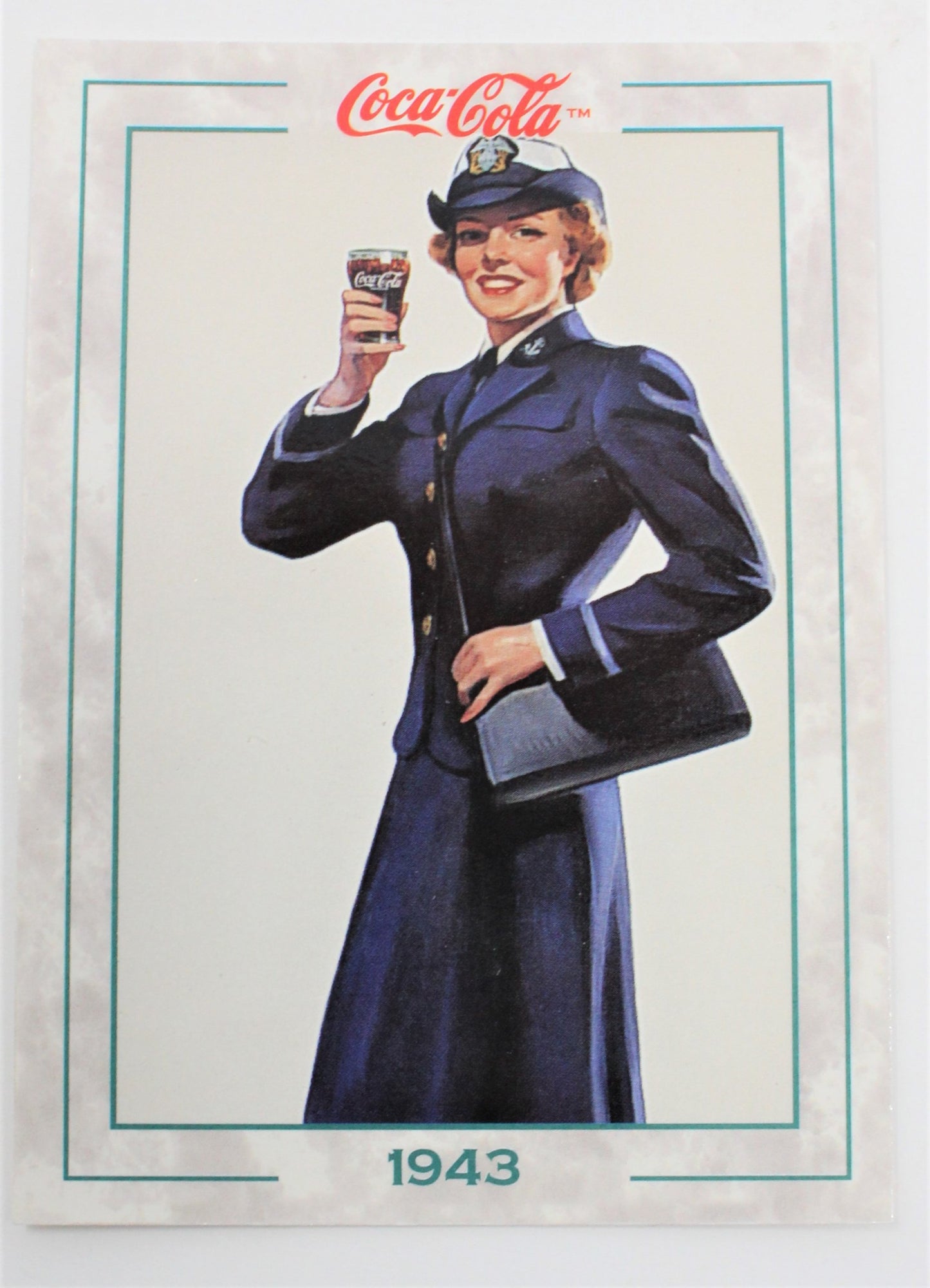 Coca Cola Collect A Card, Women in the Military Cards, Set of 8, 1994