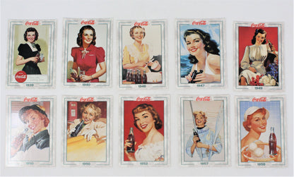 Coca-Cola Collect-A-Card Set, Ladies of Coca-Cola Illustrations, Serie – Antigo Trunk