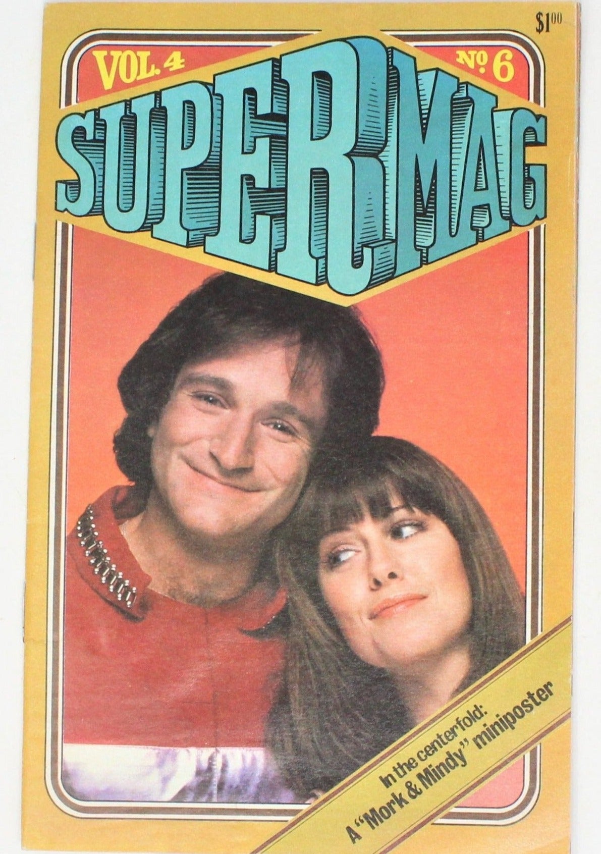 Magazine, SuperMag, Mork and Mindy, Vintage, 1980