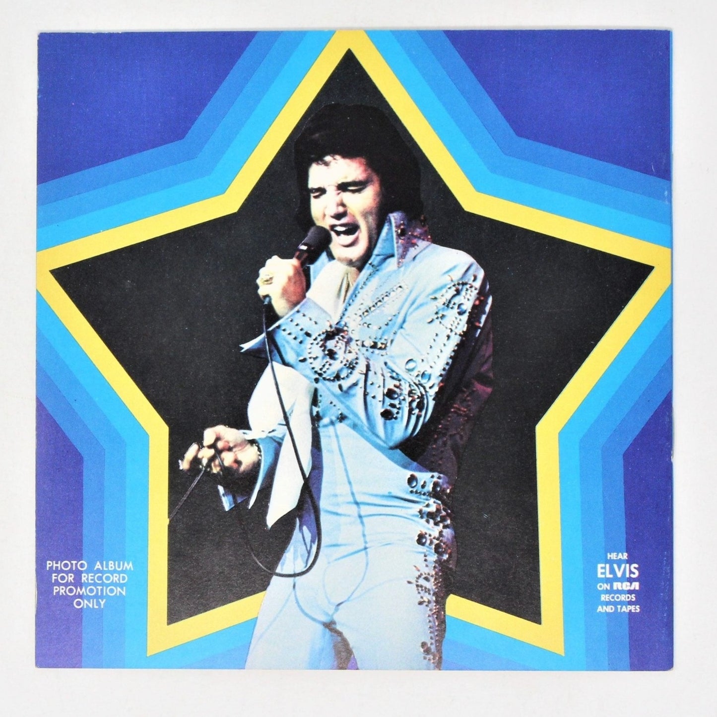 Brochure, Elvis Presley, Memories of Elvis Album Promotion, NOS, Vintage