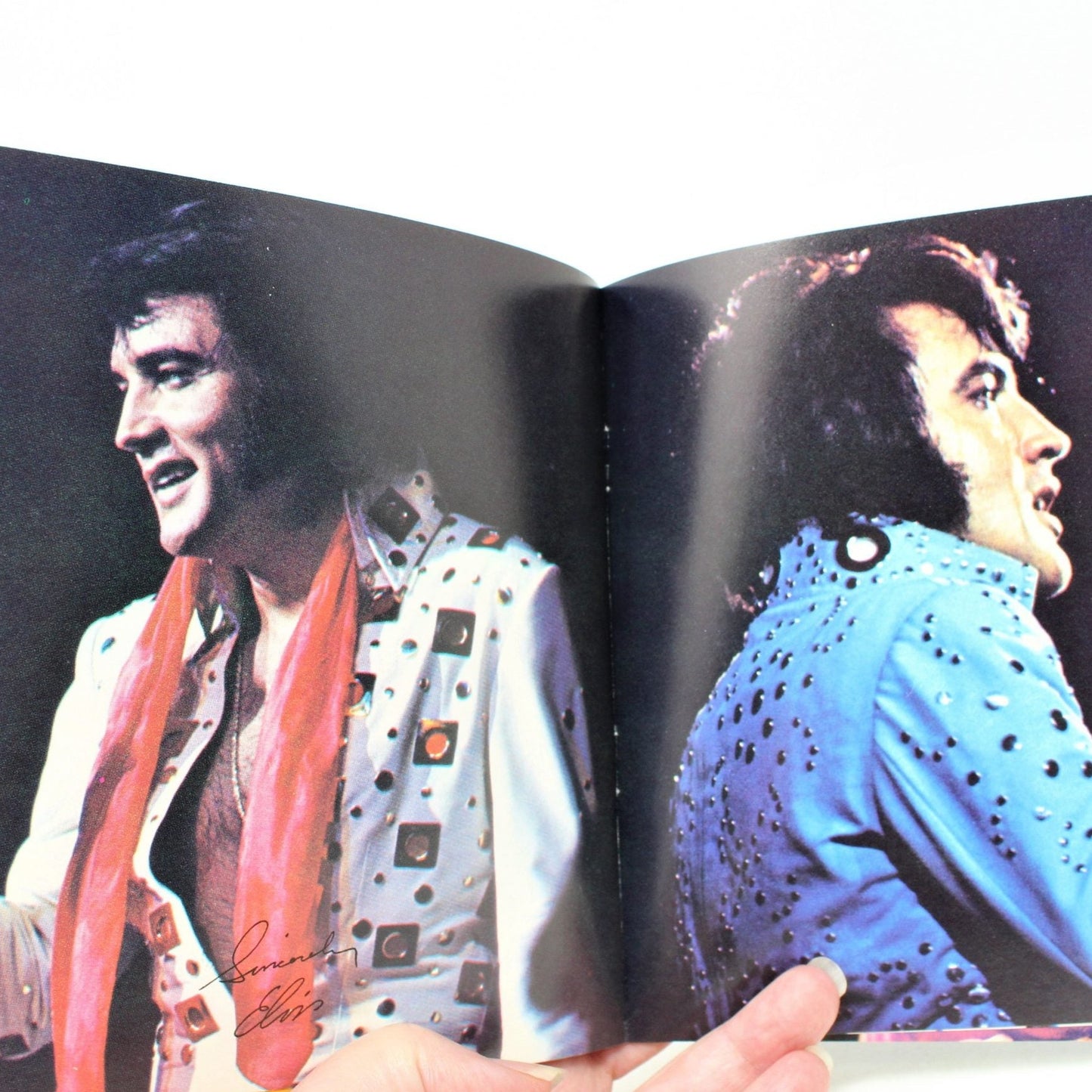 Brochure, Elvis Presley, Memories of Elvis Album Promotion, NOS, Vintage