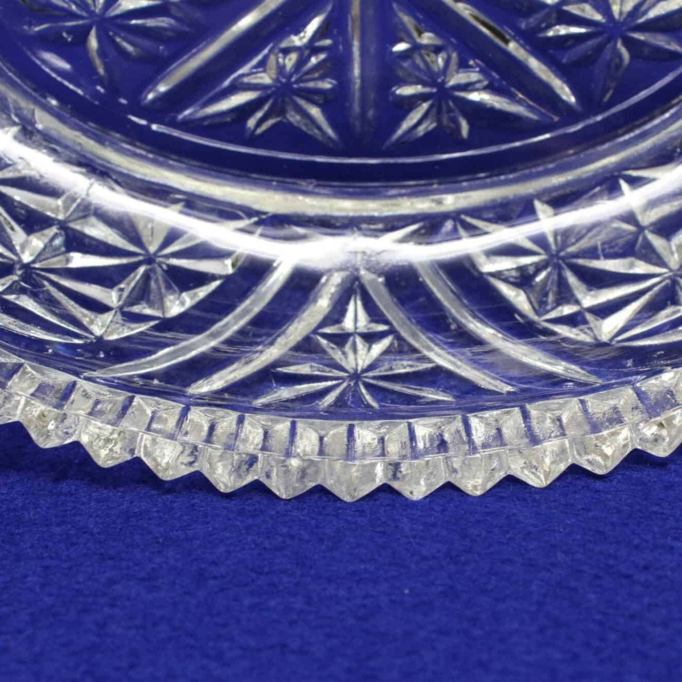 Divided Relish Dish, Anchor Hocking, Stars and Bars, Vintage