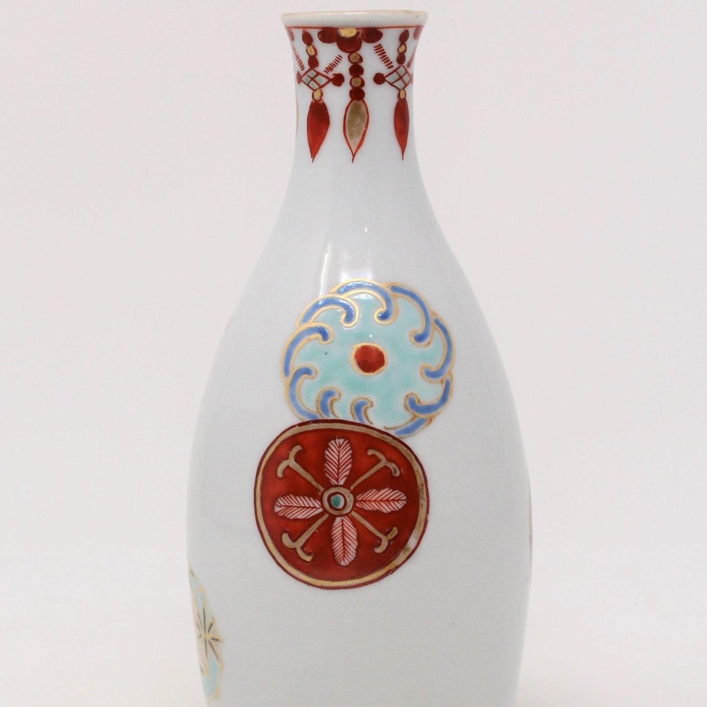 Sake Decanter / Tokkuri, Japanese Symbols, Vintage Porcelain