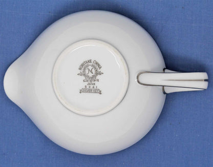 Creamer, Noritake, Silver Key, Greek Key Design, Japan, Vintage
