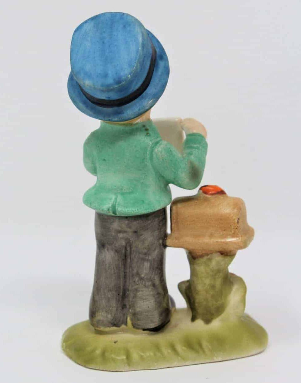 Figurine, Arnart 5th Avenue, Boy with Love Letter, 11/548, Hand Painted, Vintage