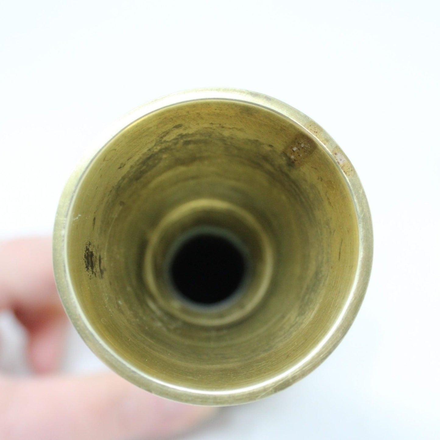 Bud Vase, Brass Fluted, Set of 2, Vintage